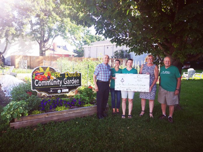 St. Paul's Community Garden receives $500 donation - The North Dundas Times